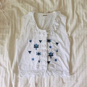 Vintage Austrian blouse